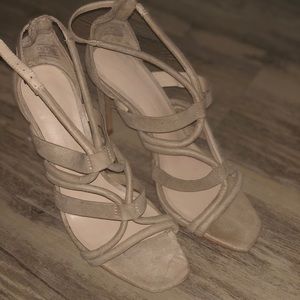 Zara nude heels